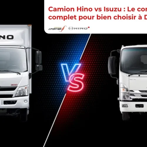 Camion Hino vs Isuzu : Le comparatif complet pour bien choisir votre camion à Drummondville